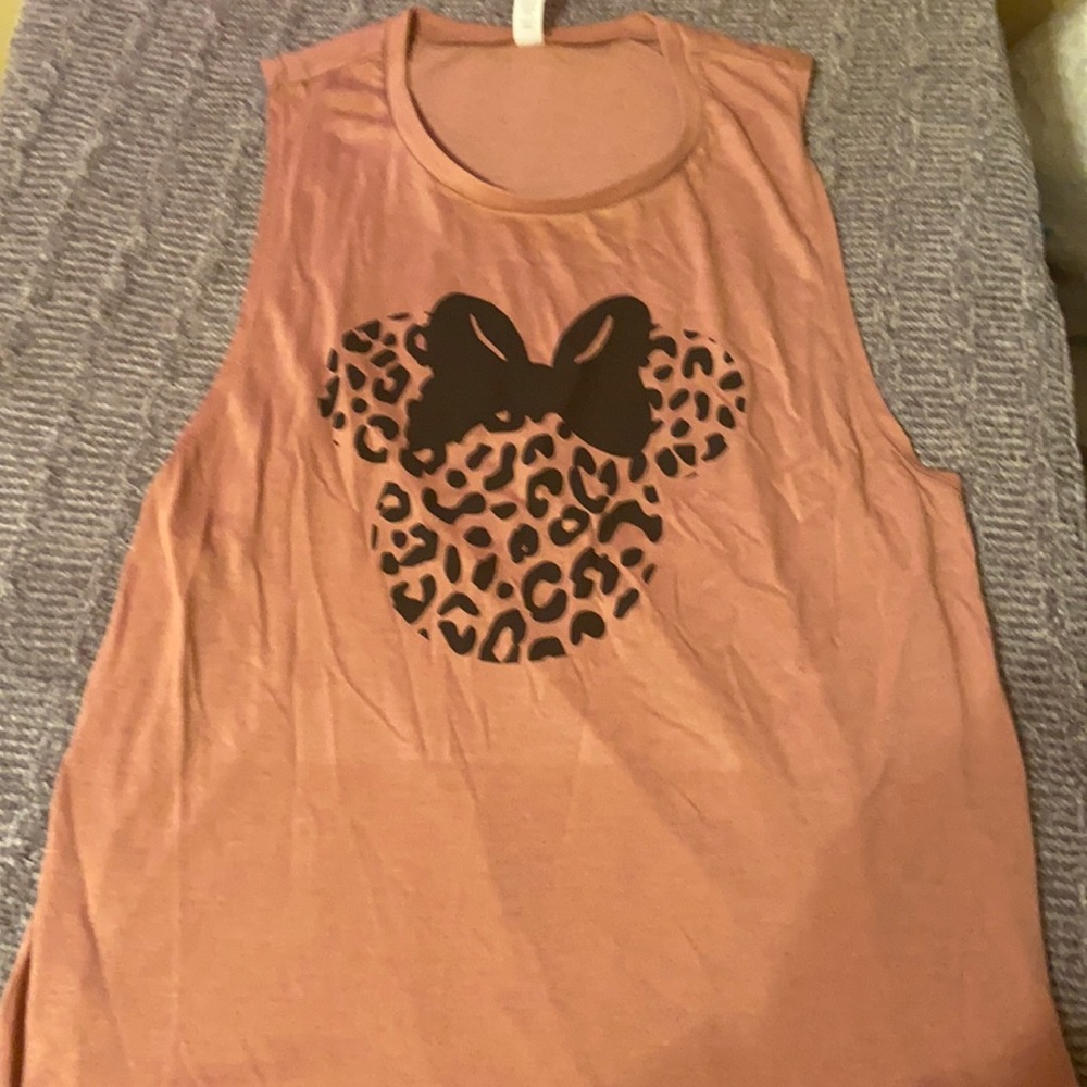 Women’s Minnie Mouse Muscle tank-NWOT
